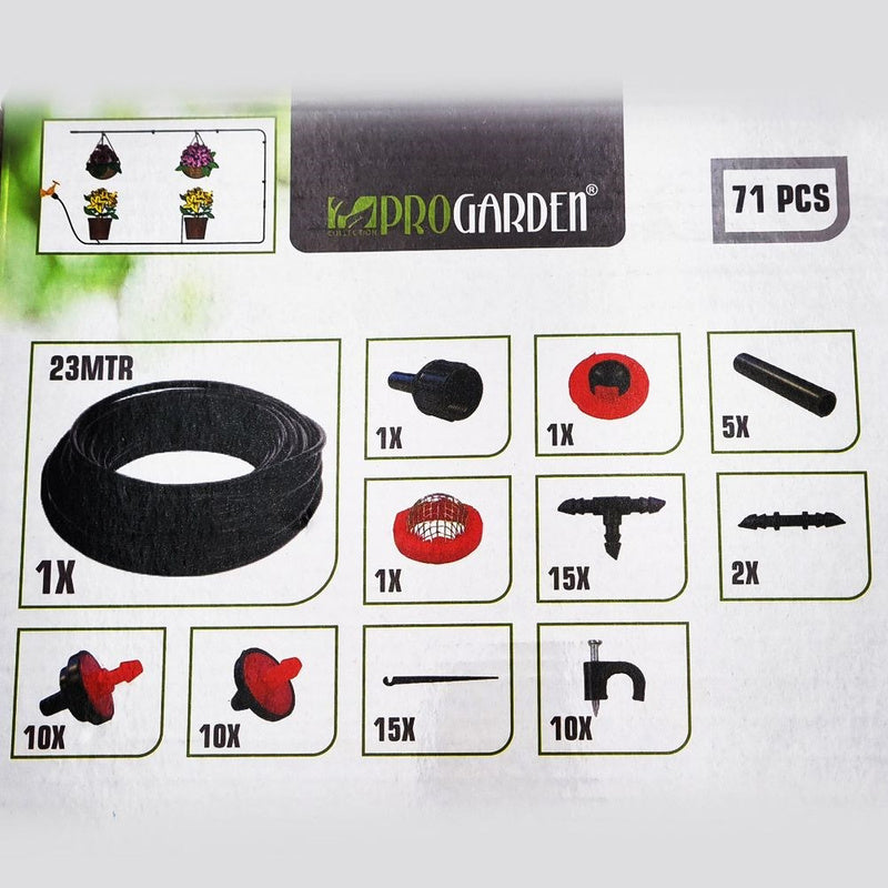 Kit de irrigación Pro Garden 71 pcs