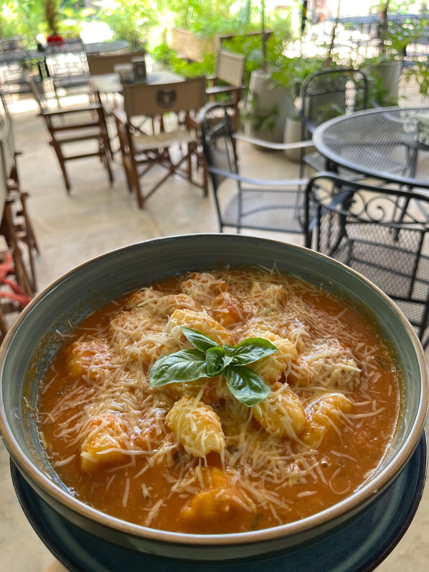 Gnocci de papa con Salsa Pomodoro de la Huerta