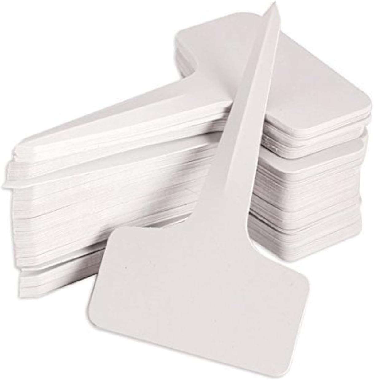 Etiqueta para Plantas tipo T blancas resistentes al agua 6 x 10cm (25 Pcs)