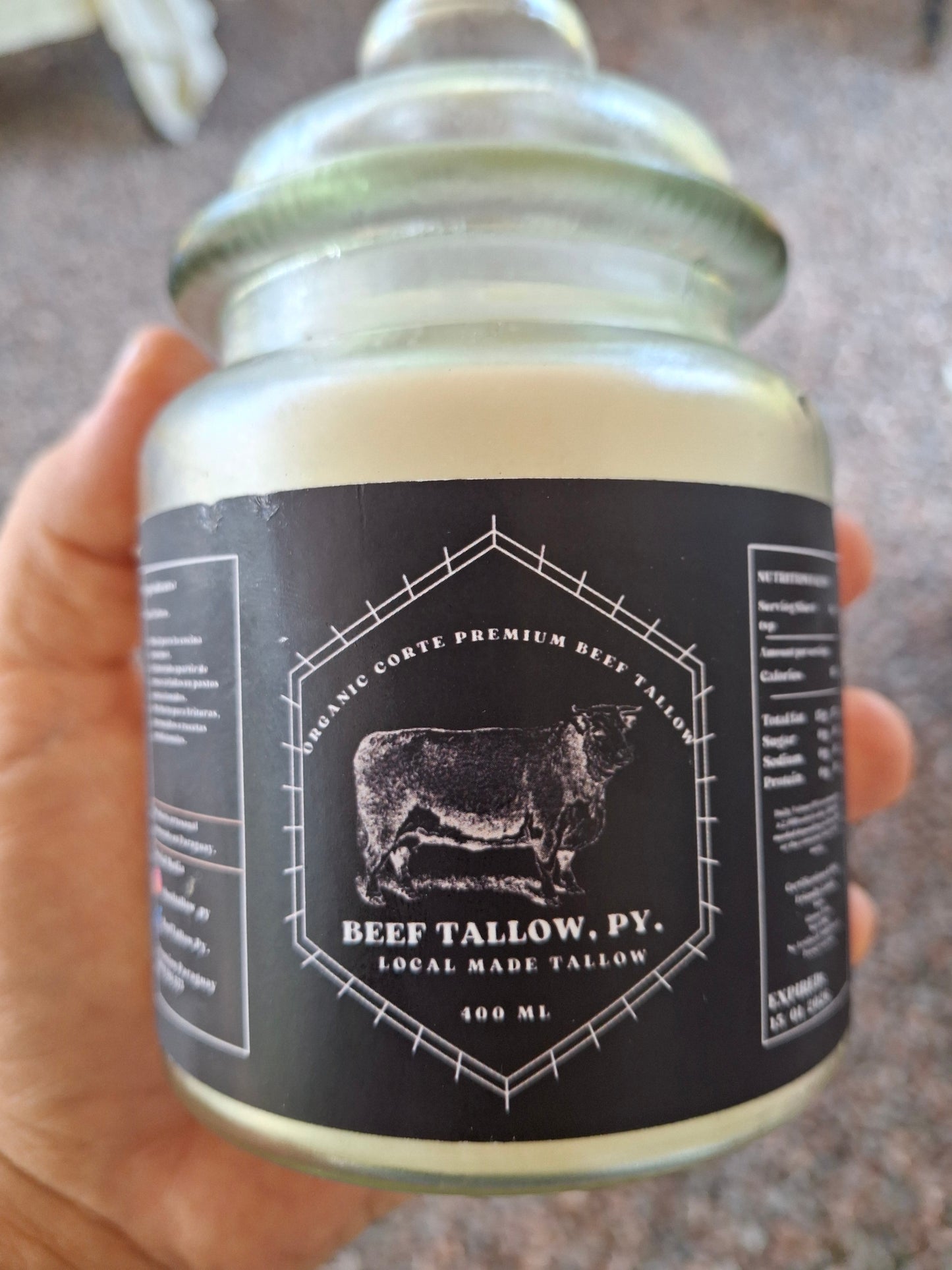 Beeftallow premium 400g