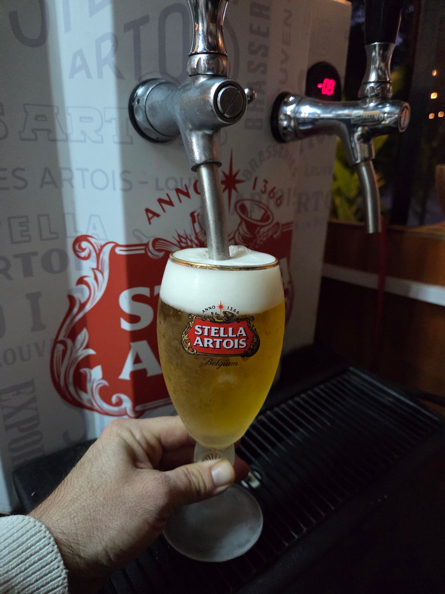 Chopp Stella Artois