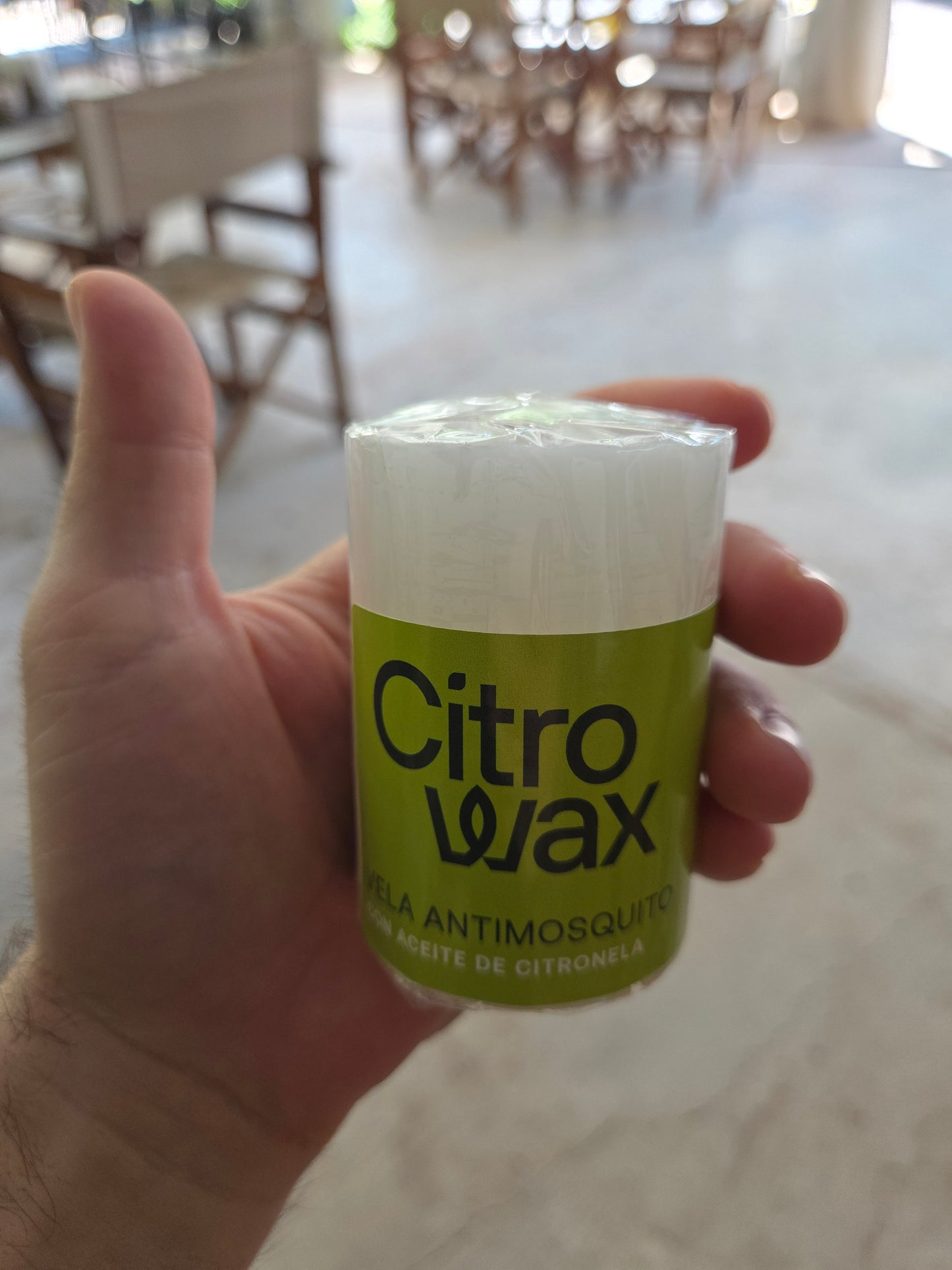 Vela Citrowax 120gr