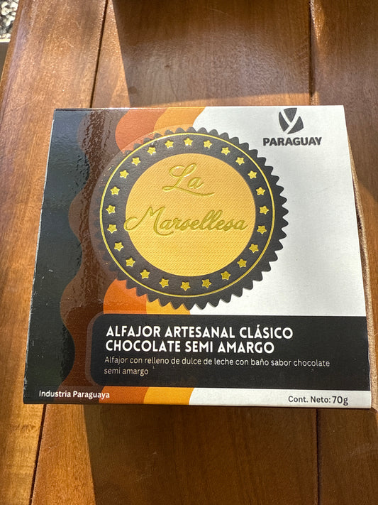 Alfajor Clásico de Chocolate Semi Amargo 70g