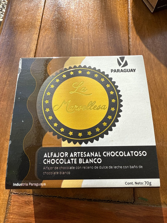 Alfajor Clásico de Chocolate Blanco 70g