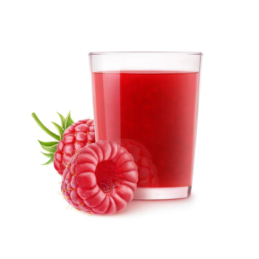 Vaso de Jugo de Frambuesa