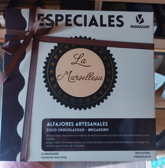 Caja de Alfajores Especiales x4 unidades