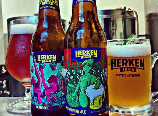 Degustación de Cervezas Artesanales Herken para 3 personas, 4 sabores