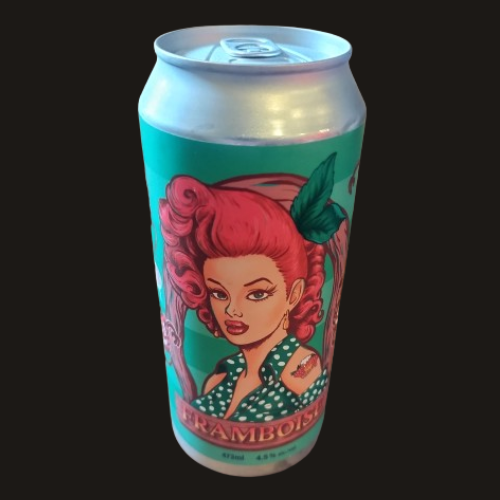 Cerveza Herken Framboise en lata 473 ml