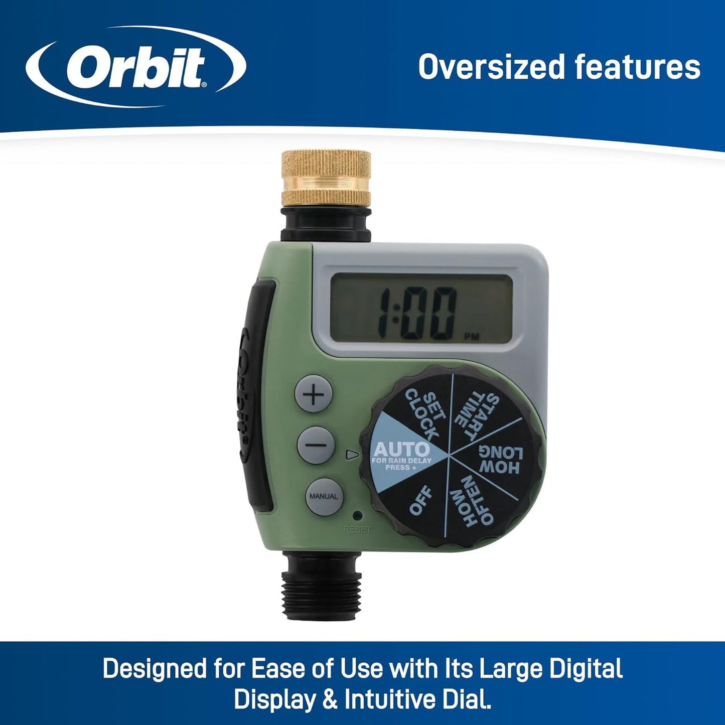 Temporizador de Riego automático de una salida Orbit
